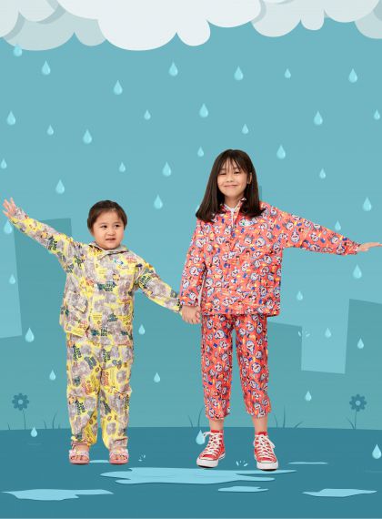 ÁO MƯA BỘ TRẺ EM